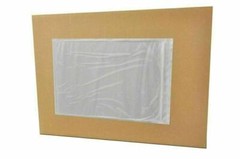 5.5”x7.5” Clear Packing List Envelope Adhesive Shipping Document Label Pouches