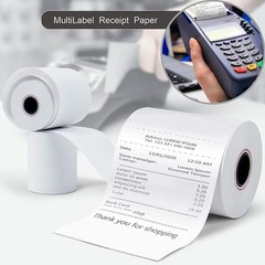 50 Rolls 2 1/4 x 85′ Thermal Receipt Paper POS Cash Register Credit Card Paper