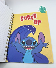 Disney Stitch 4 Tabbed Notebook Journal Aloha Lilo & Stitch Angel NWT