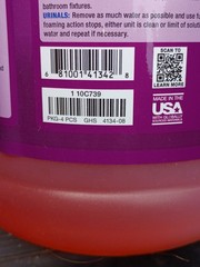 Nu-Calgon 4134-08 Calci-Solve Liquid 1 Gallon Pipe Descaler