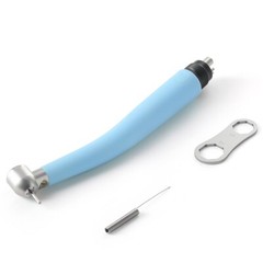 2 Color Dental LED Integrate E-generator High Speed Handpiece 3 Way Spray 4Holes