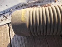 John Deere JD grain drill planter seed shoot rubber hose