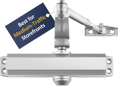 Medium Duty Commercial Automatic Door Closer – Surface-Mounted Auto Door Closer
