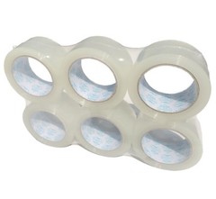 Tape Clear Packaging Shipping Tape, 2-Inches x 110 YDS, Pack of 36