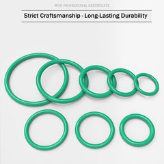 Metric Vitons Rubber FKM O Ring Seals 2.2mm Cross Section 2.4mm-75.6mm ID