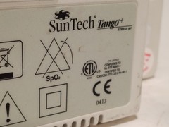 SunTech Tango+ 2120 stress BP monitor patient monitor display unit as shown