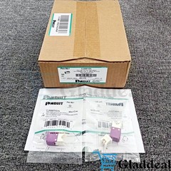 For Panduit Giga TX Cat6 jack Purple CJ688TGVL BOX OF 50. Free shipping！