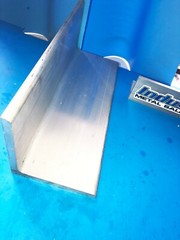 6″ x 6″ x 18″ Long x 1/2″ Thick 6061 T6 Aluminum Angle– 6″ Aluminum Angle