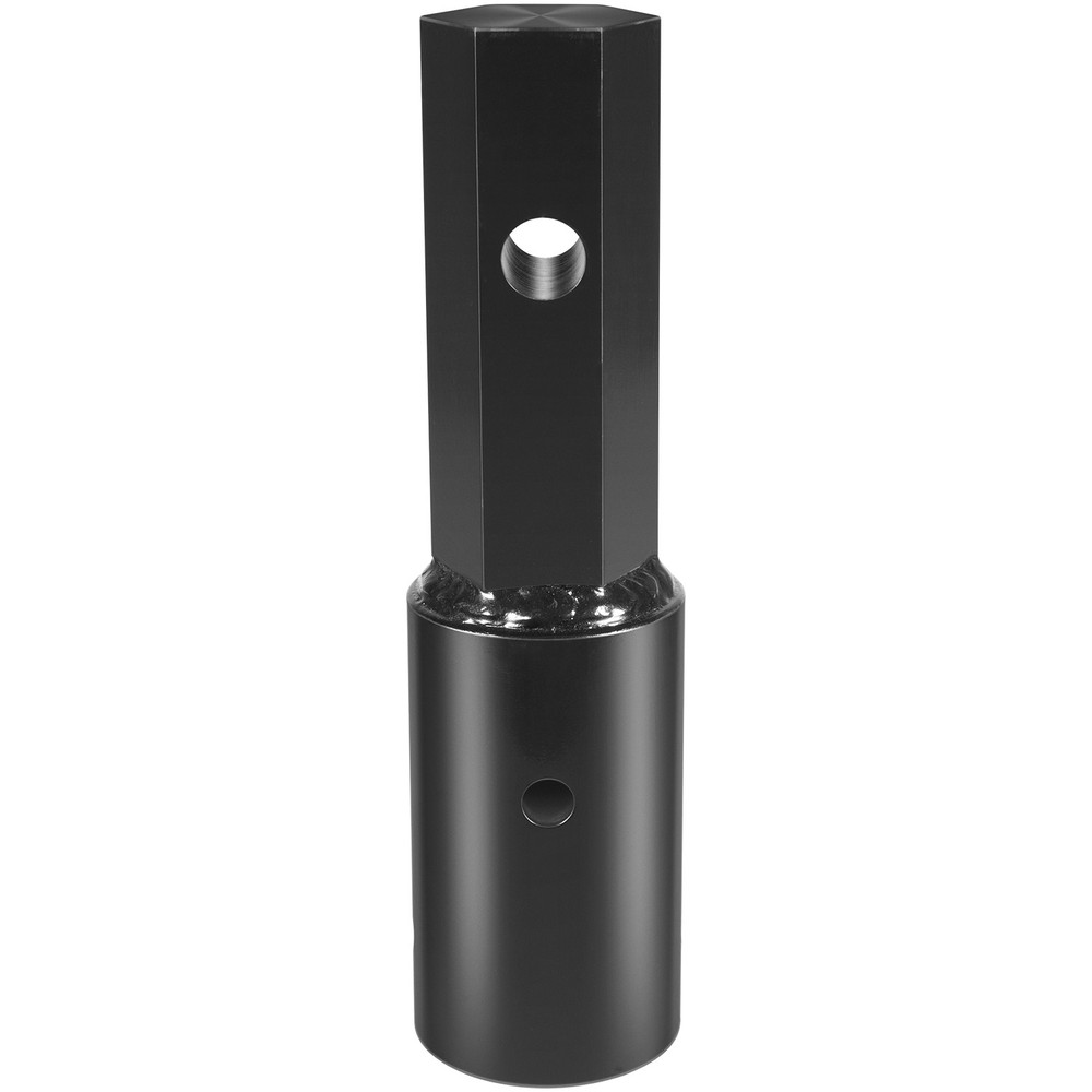 Auger Adapter Conversion 2 inch female Round to 2″ Male Hex Heavy Duty