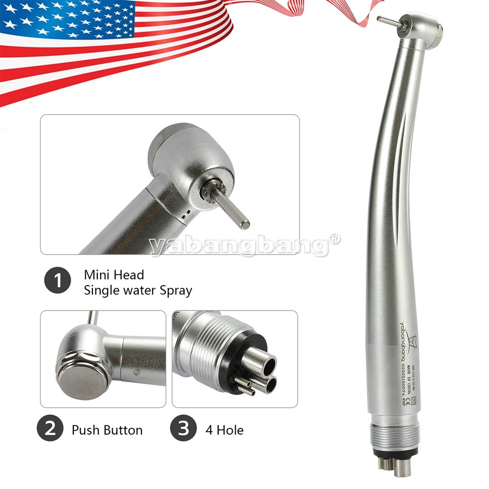 Big/Mini Small Head Dental High Speed Handpiece Pediatric Kid 4HOLES