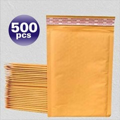 SuperPackage® 500 #000+XL 5 X 7 Kraft Bubble Mailers Padded Envelopes