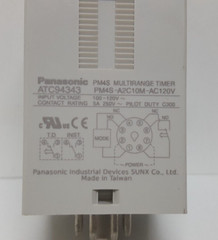 PANASONIC PM4S MULTI RANGE TIMER PM4S-A2C10M-AC120V