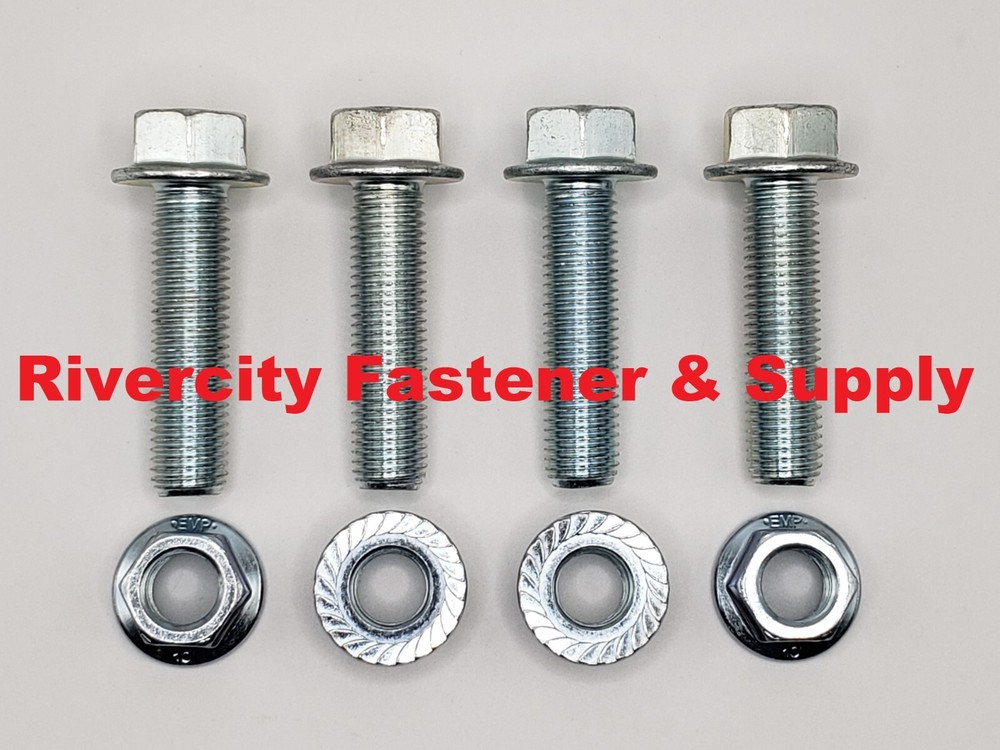 M10-1.25×40 JIS Flange Bolts 10mm x 40mm Screws M10x1.25×40 FT & M10-1.25 nuts