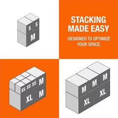 10 Pack The Home Depot Medium Moving, Shipping, Packing Box with Handles, Brown