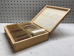 Vntg Prepared Microscope Slides & Clay Adams-Case & Ovary / Ovaries Slides 90+