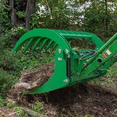 Titan Attachments 60″ HD Root Grapple Rake Attachment Fits John Deere Hook & Pin