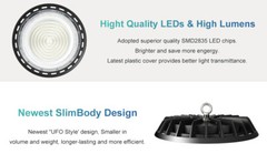 300W UFO Led High Bay Light 5000K Commercial Industrial Factory Warehouse Light