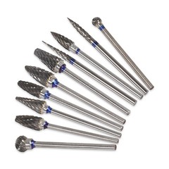 10Pcs/Set Dental The Original Bur Diamond Tooth Drill Bit Set Assorted 2.35mm