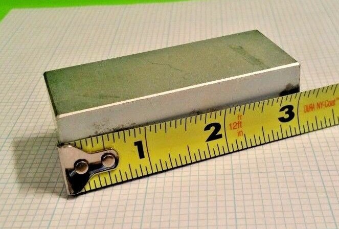 N50 Large 3″ x 1 1/4″ x 1″ NEODYMIUM block MAGNET Super Strong