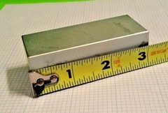 N50 Large 3″ x 1 1/4″ x 1″ NEODYMIUM block MAGNET Super Strong