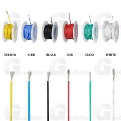 20 AWG Electrical Wire 20 Gauge Tinned Copper Stranded Wire 6 Colors 32.8ft Each