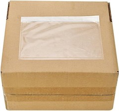 7.5″ x 5.5″ Clear Adhesive Top Loading Packing List/Shipping Label Envelopes …