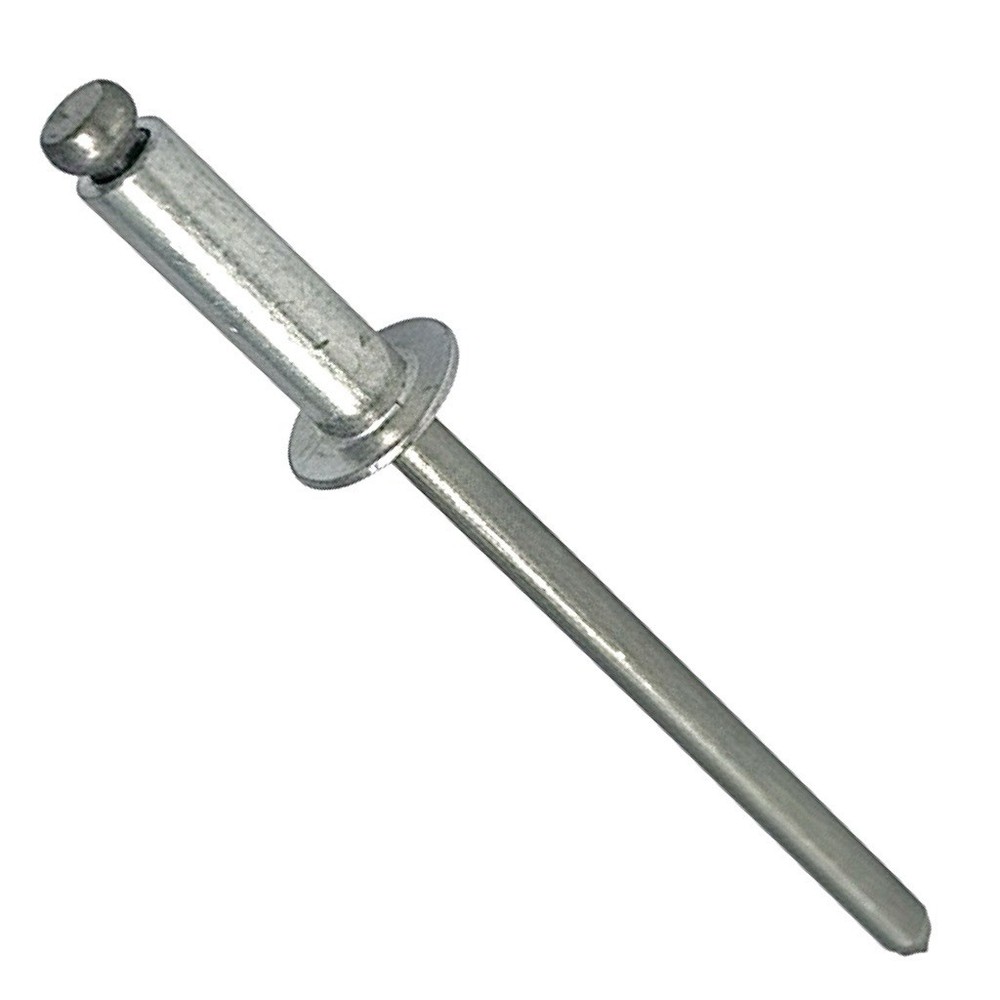 Pop Rivets 1/8″ x 5/16″ Aluminum Body Steel Mandrel Dome Head Blind Qty 10