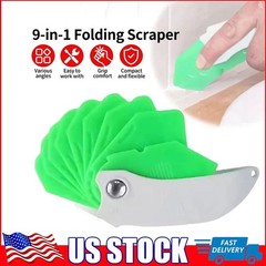 Multipurpose 9-in-1 Spatula Caulking Tool,Foldable Sealant Applicator Scraper