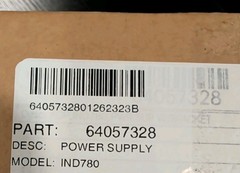 Mettler Toledo Scale IND780 Power Supply Board, Bracket,Screws,Plate, MFR Kit