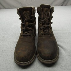 Ariat Anthem Womens Work Boots 6B Brown Leather Waterproof Composite Toe Vietnam