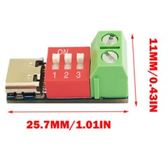 10x USB-C PD Trigger Board Module PD/QC Decoy Board Fast Charge USB Type-C USA