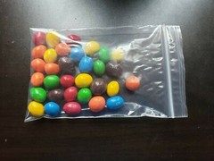 Clear Plastic Reclosable Zipper Baggies 2mil Top Lock Zip Seal Bags Candy Snack