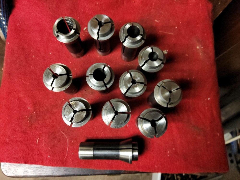 TF-20 HARDINGE / SOUTHWICK & MEISTER TORNOS TF 20 CHOOSE “1” DECIMAL COLLET