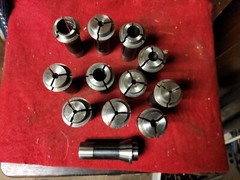 TF-20 HARDINGE / SOUTHWICK & MEISTER TORNOS TF 20 CHOOSE “1” DECIMAL COLLET