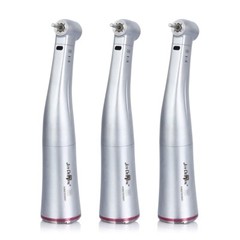 Dental 1:5 Increasing Fiber Optic Contra Angle Handpiece Fit Electric Motor