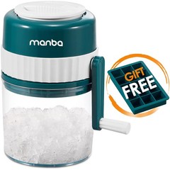 MANBA Ice Shaver and Snow Cone Machine – Premium Portable Ice Crusher and Shaved