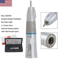 BEING Dental Surgical Straight Handpiece 1:1 Implant Cone Nose Fiber Optic KAVO