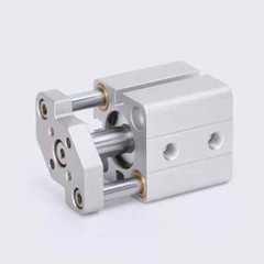 TACQ12/16/20/25/32/40/50/63/80/100-5×10~100 Thin 3-Axis 3-Rod guide rod cylinder