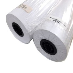 (Mixed Lot of 2) 36″ x 300′ 2″ Core 24lb White Premium Coated Bond Paper Rolls