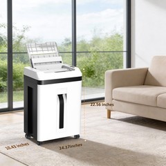 QUIETLEMON 150-Sheet Auto Feed Paper Shredder Micro Cut P-5 For Office Home US