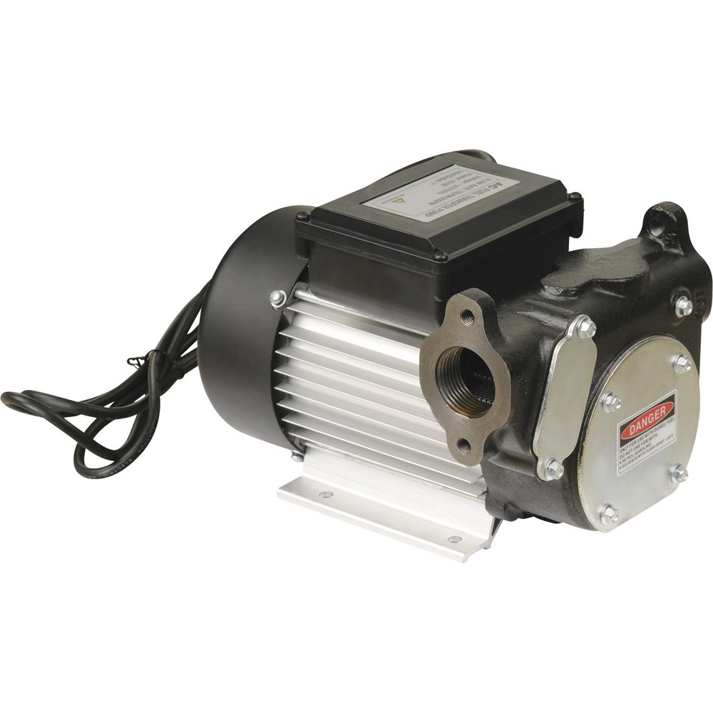Roughneck Diesel Fuel Transfer Pump, 22 GPM, 120V AC, 26 Max. PSI, Electric