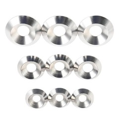 Qrity 20 Pcs Finish Washers, M6x18mm Solid Stainless Steel Countersunk Washer…
