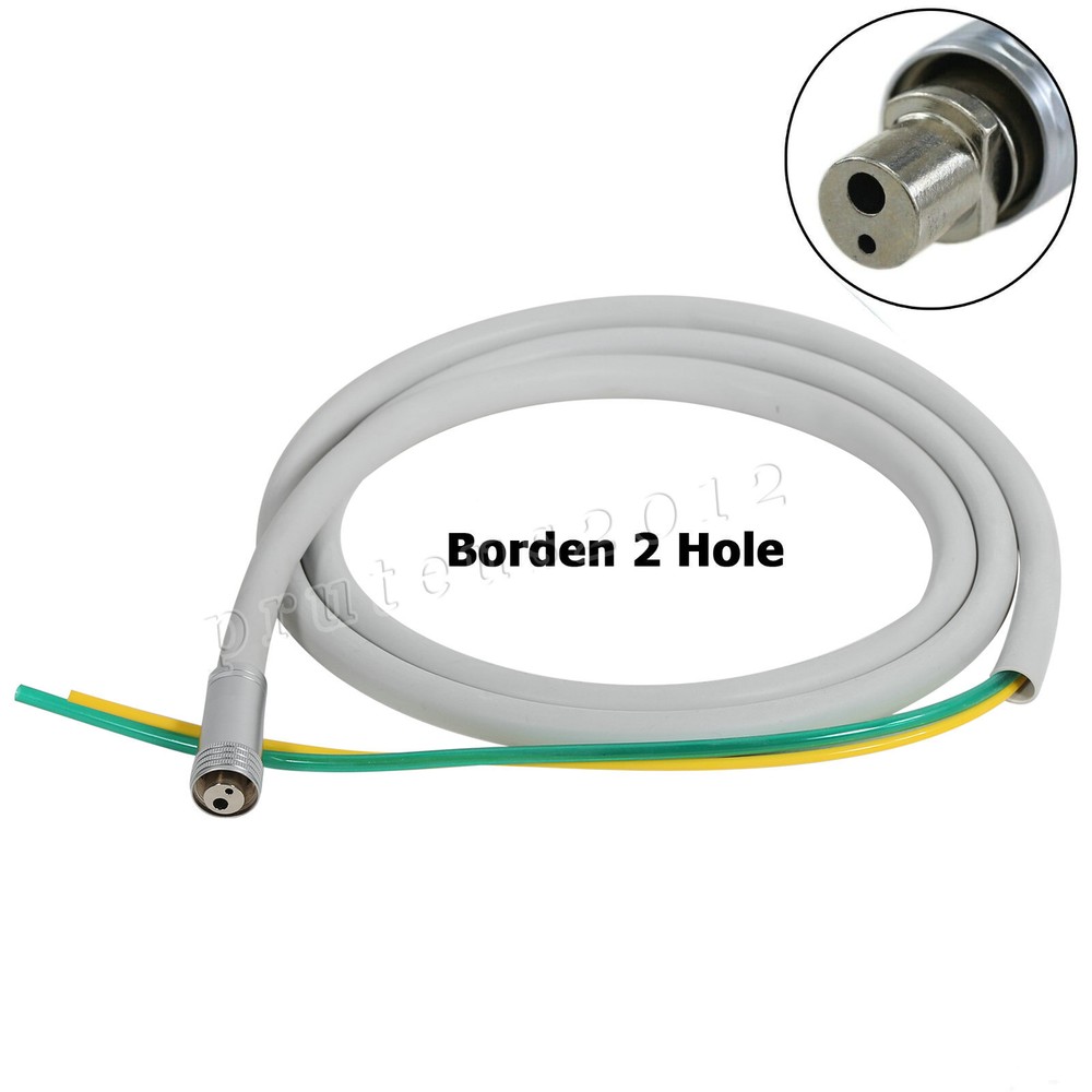 Dental Air Turbine Handpiece Tubing Hose Midwest 4 Hole Fiber Optic 6 Pin 2 Hole