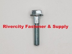 M6-1.0×35 Flange Bolts 6mm x 1.0 x 35mm Grade 10.9 Steel Screws M6x1.0 x 35 PT