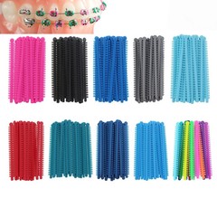 1000pcs Dental Orthodontic Elastic Ligature Tie Ligadura Ortodoncia Rubber Brace