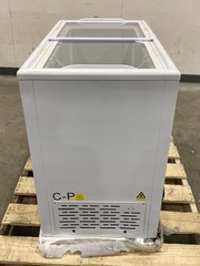 Kelvinator 38” Novelty/Ice Cream Chest Freezer Sliding Lid Mobile