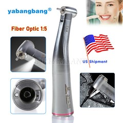 5 pcs Dental 1:5 LED Contra Angle Increasing Handpiece Fit NSK Electric Motor