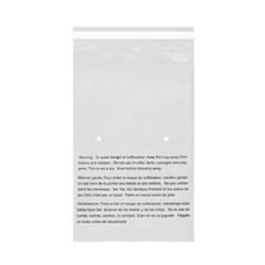 1-10000 EcoSwift Self Seal Suffocation Warning Clear Poly Bags Choose Size