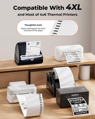 MUNBYN 4×6 Direct Thermal Printer Label, Shipping Labels Compatible with