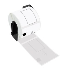 4 Roll Die-Cut Address Labels 2.4” x 3.9” (62 mm x 100 mm) for Brother QL-1050